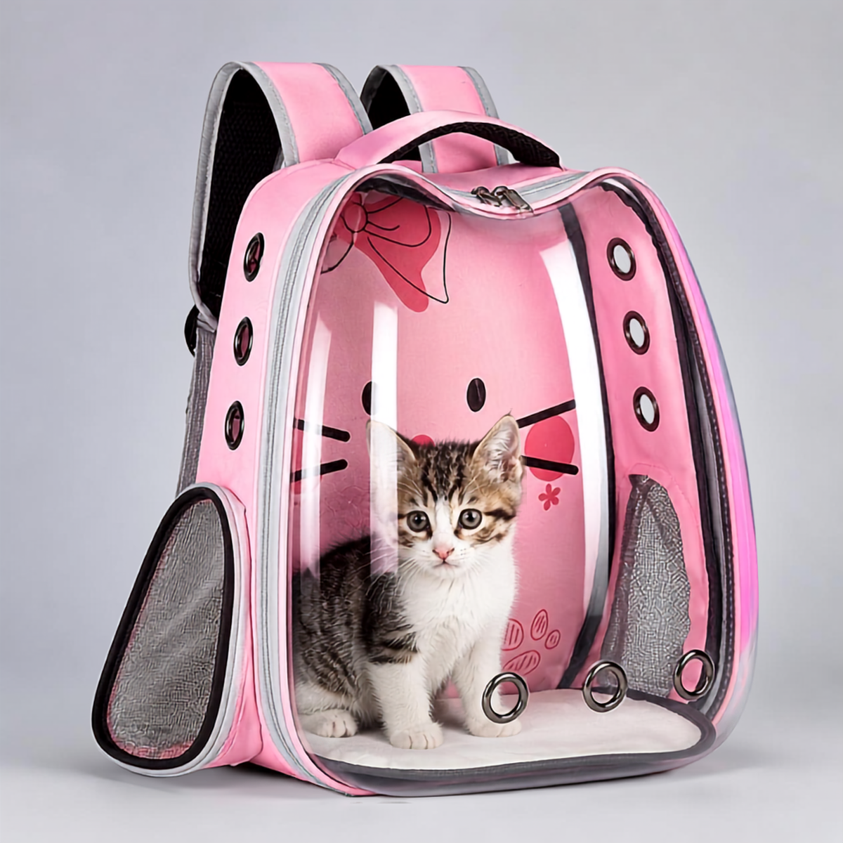 Pet Backpack Convenient Pet Space Bag Breathable Shoulder Cat Bag Dog Bag